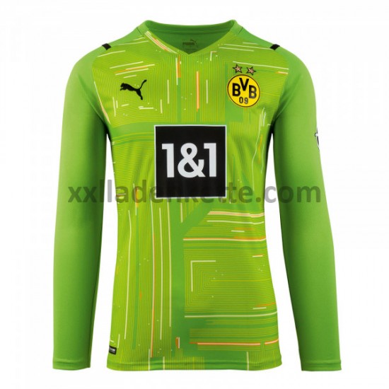Fußballtrikot BVB Borussia Dortmund Torwart Fußballtrikot M002 2021-2022 Langarm