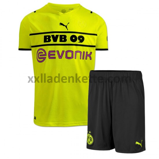 Fußballtrikot BVB Borussia Dortmund Kinder Ausweich 2021-2022 Kurzarm