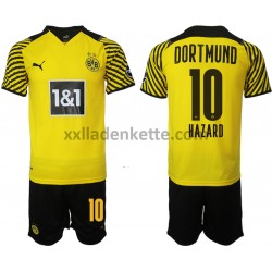 Fußballtrikot BVB Borussia Dortmund Thorgan Hazard 10 Kinder Heim 2021-2022 Kurzarm