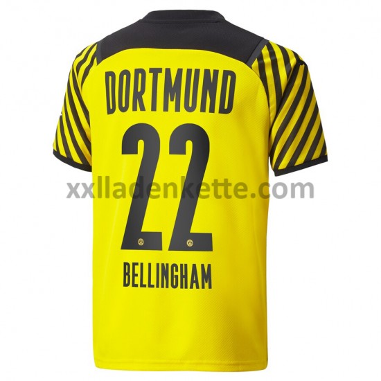 Fußballtrikot BVB Borussia Dortmund ude Bellingham 22 Heim 2021-2022 Kurzarm