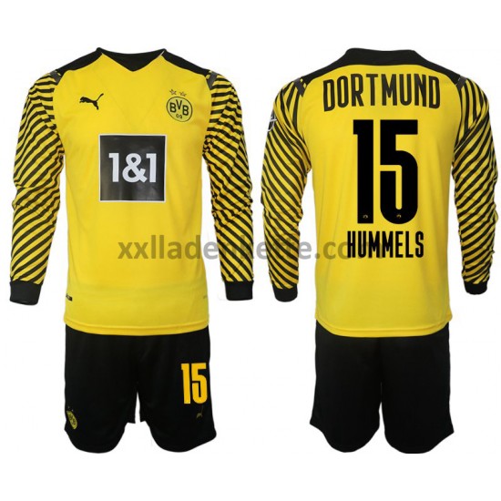 Fußballtrikot Borussia Dortmund Hummels 15 Kinder Heim 2021-2022 Langarm