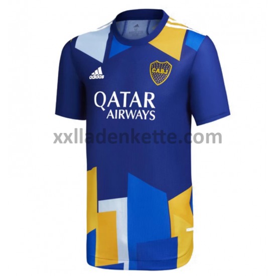 Fußballtrikot CA Boca Juniors Ausweich 2021-2022 Kurzarm