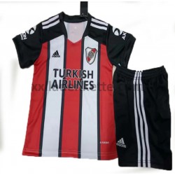 Fußballtrikot CA River Plate Kinder Ausweich 2021-2022 Kurzarm
