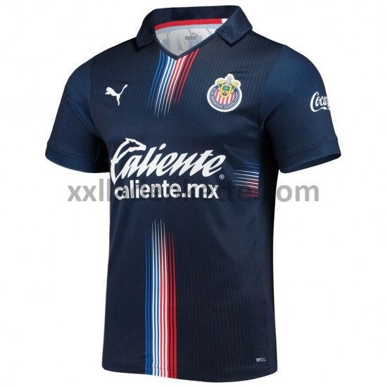 Fußballtrikot Deportivo Guadalajara Ausweich 2021-2022 Kurzarm