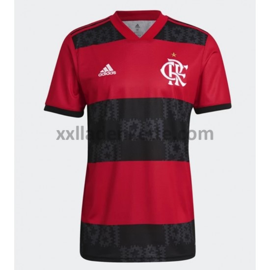 Fußballtrikot CR Flamengo Heim 2021-2022 Kurzarm