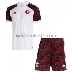 Fußballtrikot CR Flamengo Kinder Auswärts 2021-2022 Kurzarm