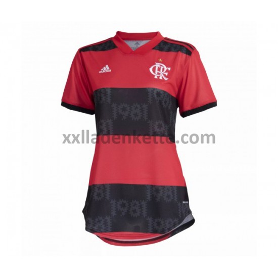 Fußballtrikot CR Flamengo Damen Heim 2021-2022 Kurzarm