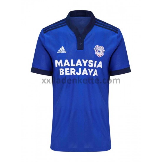 Fußballtrikot Cardiff City Heim 2021-2022 Kurzarm
