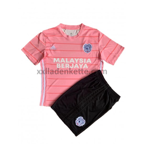 Fußballtrikot Cardiff City Kinder Auswärts 2021-2022 Kurzarm