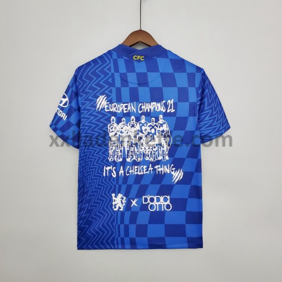 Fußballtrikot Chelsea Graffiti Heim 2021-2022 Kurzarm