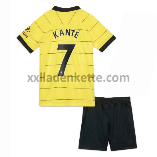 Fußballtrikot Chelsea Kante 7 Kinder Auswärts 2021-2022 Kurzarm