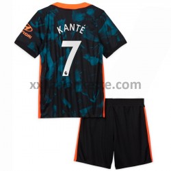 Fußballtrikot Chelsea Kante 7 Kinder Ausweich 2021-2022 Kurzarm