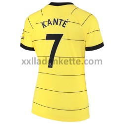 Fußballtrikot Chelsea Kante 7 Dame Auswärts 2021-2022 Kurzarm