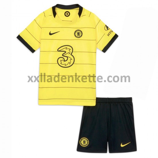 Fußballtrikot Chelsea Kinder Auswärts 2021-2022 Kurzarm