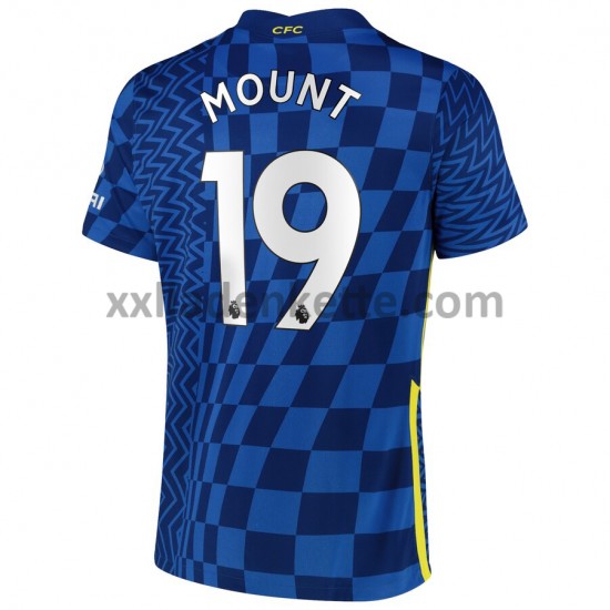 Fußballtrikot Chelsea Mason Mount 19 Heim 2021-2022 Kurzarm