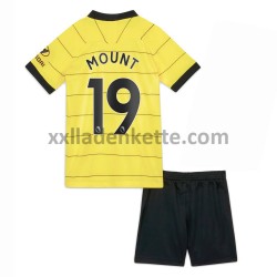 Fußballtrikot Chelsea Mason Mount 19 Kinder Auswärts 2021-2022 Kurzarm