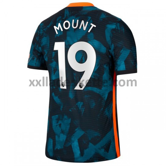Fußballtrikot Chelsea Mason Mount 19 Ausweich 2021-2022 Kurzarm