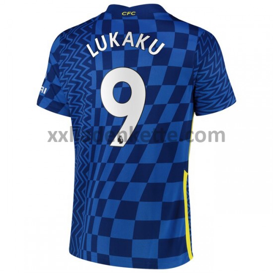 Fußballtrikot Chelsea Romelu Lukaku 9 Heim 2021-2022 Kurzarm