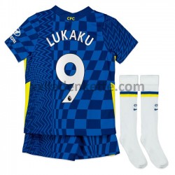 Fußballtrikot Chelsea Romelu Lukaku 9 Kinder Heim 2021-2022 Kurzarm