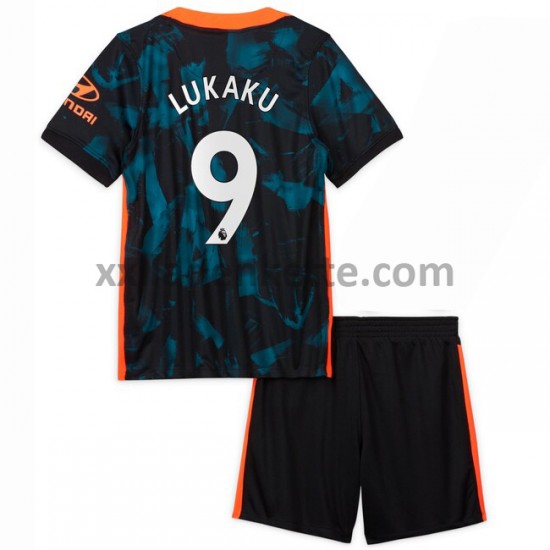 Fußballtrikot Chelsea Romelu Lukaku 9 Kinder Ausweich 2021-2022 Kurzarm