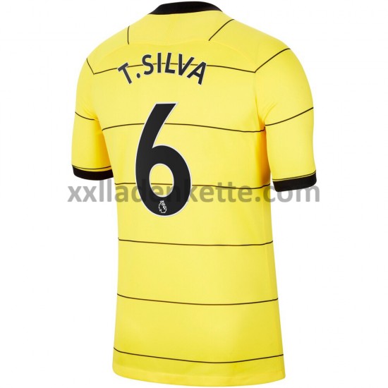 Fußballtrikot Chelsea Thiago Silva 6 Auswärts 2021-2022 Kurzarm