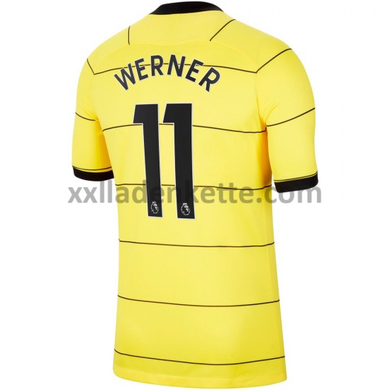 Fußballtrikot Chelsea Timo Werner 11 Auswärts 2021-2022 Kurzarm