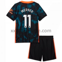 Fußballtrikot Chelsea Timo Werner 11 Kinder Ausweich 2021-2022 Kurzarm
