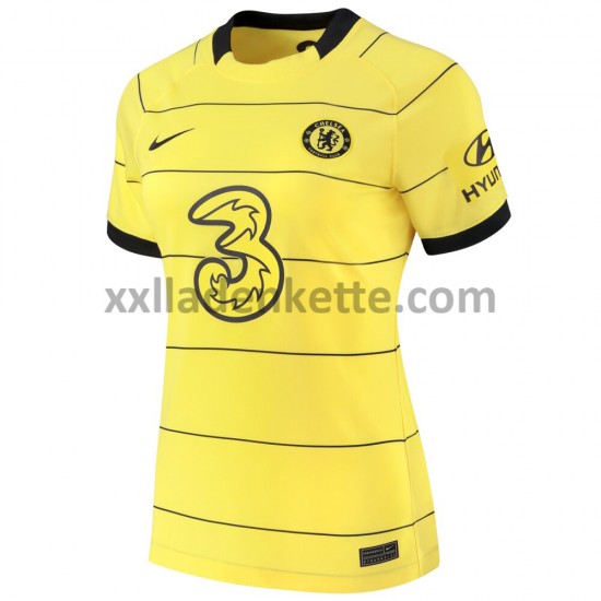 Fußballtrikot Chelsea Dame Auswärts 2021-2022 Kurzarm