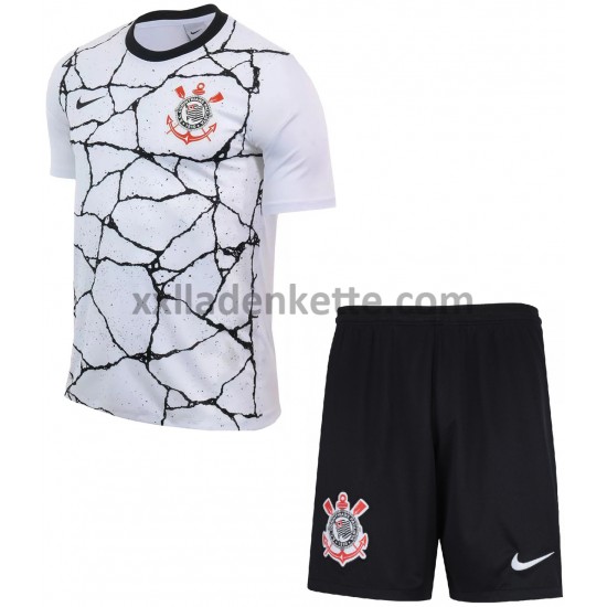 Fußballtrikot Corinthians Kinder Heim 2021-2022 Kurzarm