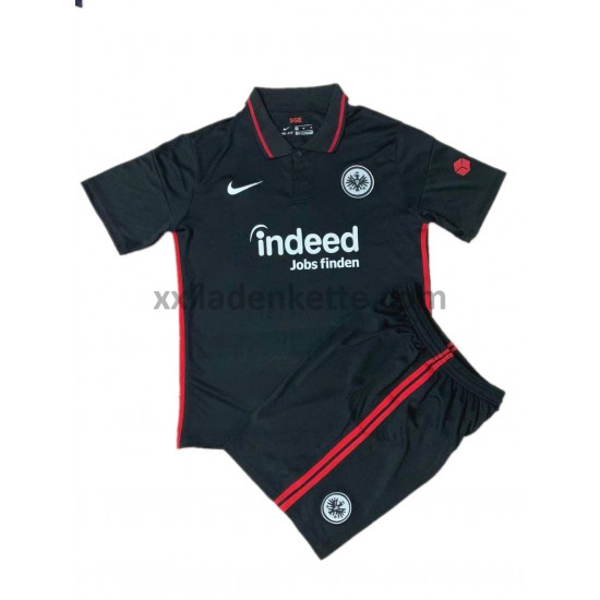 Fußballtrikot Eintracht Frankfurt Kinder Heim 2021-2022 Kurzarm