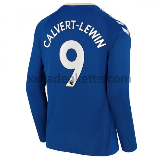 Fußballtrikot Everton Dominic Calvert-Lewin 9 Heim 2021-2022 Langarm