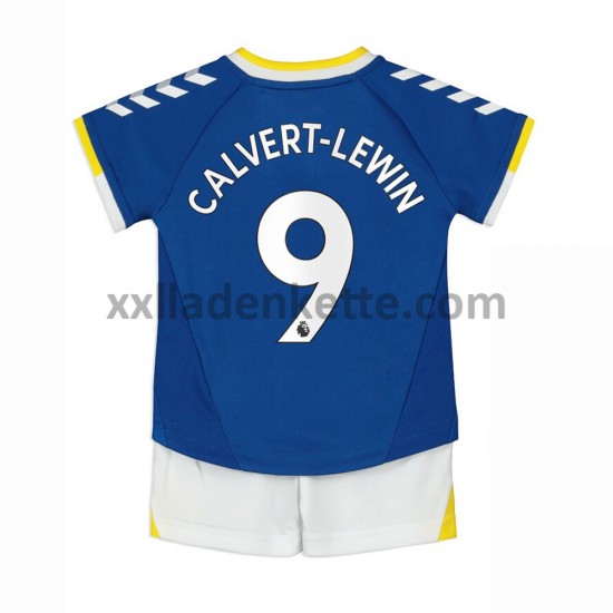 Fußballtrikot Everton Dominic Calvert-Lewin 9 Kinder Heim 2021-2022 Kurzarm