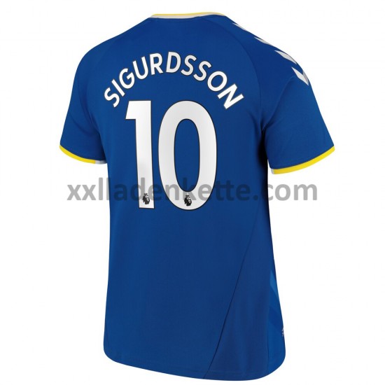 Fußballtrikot Everton Gylfi Sigurosson 10 Heim 2021-2022 Kurzarm