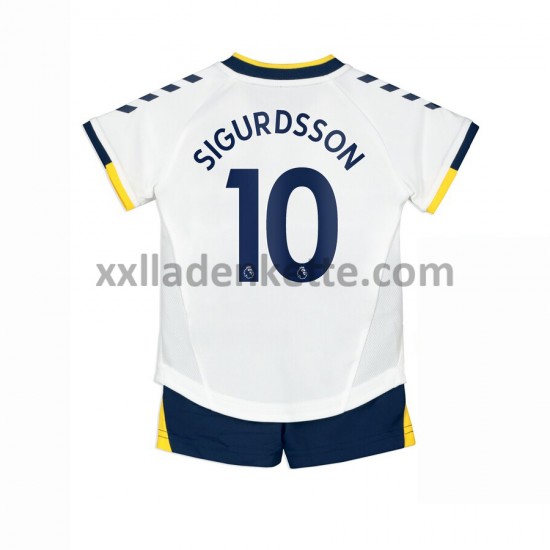 Fußballtrikot Everton Gylfi Sigurosson 10 Kinder Ausweich 2021-2022 Kurzarm