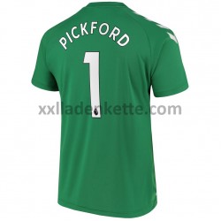 Fußballtrikot Everton Jordan Pickford 1 Torwart Auswärts 2021-2022 Kurzarm