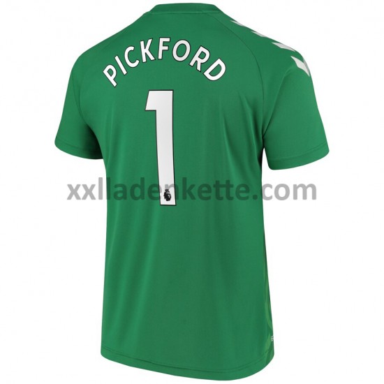Fußballtrikot Everton Jordan Pickford 1 Torwart Auswärts 2021-2022 Kurzarm