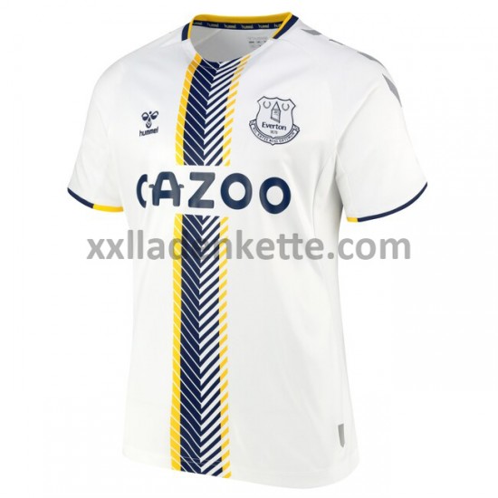 Fußballtrikot Everton Ausweich 2021-2022 Kurzarm