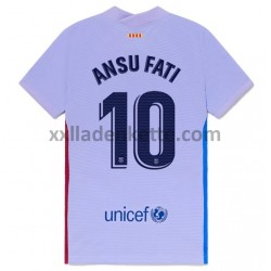 Fußballtrikot FC Barcelona Ansu Fati 10 Auswärts 2021-2022 Kurzarm