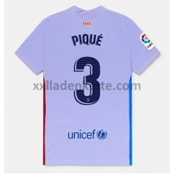 Fußballtrikot FC Barcelona Gerard Pique 3 Auswärts 2021-2022 Kurzarm