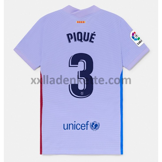 Fußballtrikot FC Barcelona Gerard Pique 3 Auswärts 2021-2022 Kurzarm
