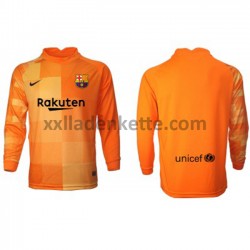 Fußballtrikot FC Barcelona Torwart Heim 2021-2022 Langarm