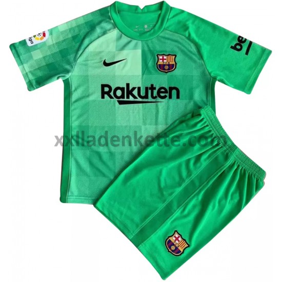 Fußballtrikot FC Barcelona Torwart Kinder Ausweich 2021-2022 Kurzarm