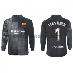 Fußballtrikot FC Barcelona Torwart Ter Stegen 1 Auswärts 2021-2022 Langarm