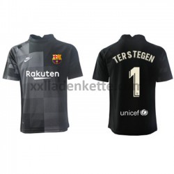 Fußballtrikot FC Barcelona Torwart Ter Stegen 1 Auswärts 2021-2022 Kurzarm