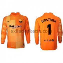Fußballtrikot FC Barcelona Torwart Ter Stegen 1 Heim 2021-2022 Langarm