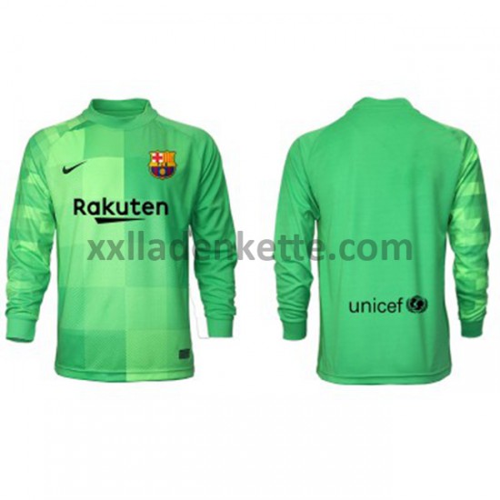 Fußballtrikot FC Barcelona Torwart Ausweich 2021-2022 Langarm