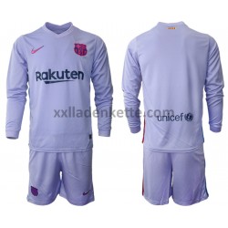 Fußballtrikot FC Barcelona Kinder Auswärts 2021-2022 Langarm
