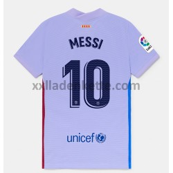 Fußballtrikot FC Barcelona Lionel Messi 10 Auswärts 2021-2022 Kurzarm