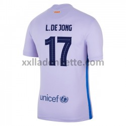 Fußballtrikot FC Barcelona Luke De Jong 17 Auswärts 2021-2022 Kurzarm