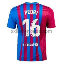 Fußballtrikot FC Barcelona Pedri 16 Heim 2021-2022 Kurzarm